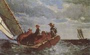 Winslow Homer Breezing Up oil painting